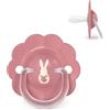 Suavinex, Ciuccio Wonder, 6-18 mesi, Scudo Rotondo, Rosa