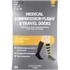 by Amazon Healthcare by Amazon Calze a compressione graduata adatte per Viaggi, Aereo, Sport, Taglia S-M, 1 Paio
