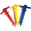 NONE 1PC Base per ombrellone plastica regolabile Sun Beach Patio sabbia strumenti di fissaggio a terra supporto per ancoraggio coclea a punta Keep Holder accesso al giardino