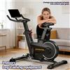 NONE Cyclette da Interno, Bici da Spinning Silenziosa, Resistenza Regolabile con Controllo Magnetico, per Allenamento Aerobico Domestico, Carico Massimo 160kg