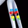 NONE Set di Adesivi in Vinile Impermeabili e Resistenti per Telaio Bici con Forcella Anteriore, Tubo Superiore e Manubrio in Design Arcobaleno 2 UCI Champion