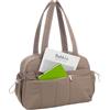 Veebmys Borsone da Viaggio Donna 24L, Puffer Sportivo con Borsa Impermeabile, Borsa Palestra Leggera e Grande Capacità, Bagaglio a Mano, per Ospedale Weekend, Sport, Viaggio (Camello)