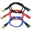 Nuofany 6PCS 4.0mm Banana Gold Bullet Connettore Cavo di Estensione per RC Brushless Motore ESC Cavo di Estensione Filo RC Auto Barca Parti