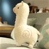 YRPACFB Alpaca peluche 25cm, Peluche Lama, Bianco-Simpatico Peluchetto con Imbottitura Morbida per Giochi e Coccole, Regalo di Compleanno per Bambini
