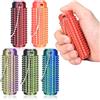 ATOMUS 5PCS Little Ouchies Pain Fidget Toys Spiky Grippie Stim Keychain Pain Stim Fidget Keyring Spiky Sensory for Relaxation Stress Relief Anxiety Relief Novelty Gifts for Work and Study