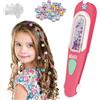 ZXTGBQ Kit di Bellezza per Capelli, Accessori per Capelli, Kit Gemme Capelli Giochi Bambina, Macchinetta Brillantini per Capelli, Regali Bambine 5 6 7 8 9 10 Anni, Regalo Compleanno Ragazza