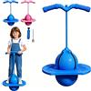 HUQINXIN Palla per Saltares, Balances Jumping-Ball, Palla Gonfiabile per Saltares, Sviluppaes equilibrios e capacitá motorie，con Pompa, per attività Outdoor E Indoor (Blu)