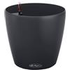 Lechuza - Vaso classico color eco 60 grigio scuro | vaso con sistema di irrigazione e indicatore del livello dell'acqua|in plastica 100% riciclata | superficie opaca | Ø 60 x 55,5 cm | 18955