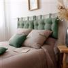 ED ENJOY HOME Testiera da parete, 70 x 45 cm, verde cachi, da appendere, cuscino trapuntato, 100% cotone, collezione Panama, Enjoy Home