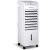 Orbegozo Air 46 Raffrescatore evaporativo 3 in 1, 3 velocità, timer, accumulatori di freddo, serbatoio da 6 l, telecomando, silenzioso, 55 W, plastica/metallo