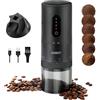 Sigbot Macina Caffè Ceramica - Macina Caffè Conico Ceramica 38 Impostazioni di Macinatura Batteria da 2000 mAh con Cavo di Ricarica Type-C Ideale per Viaggi Campeggio Ufficio e Casa