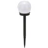 Velamp GLOBE: lampada solare 1 LED da giardino Ø 10cm. In plastica