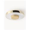 Westwing Collection Plafoniera a LED con base millerighe Elna