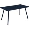 Fermob - Tavolo rettangolare Luxembourg - Blu - Alluminio laccato - Designer Frédéric Sofia
