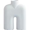 101 COPENHAGEN - Vaso Cobra - Bianco - Ceramica - Designer Tommy Hyldahl