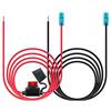 Ram Mounts Cavo per caricabatterie a pannello USB, con fusibile da 10A, 2m