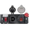 Ram Mounts Pannello interruttori con caricatore USB integrato e Display e cavi scoperti