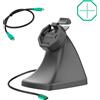 Ram Mounts Snap-In Docking Station per Chioschi GDS Uni-Conn D10, a molla, Pogo-pin, USB-C, nero