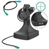 Ram Mounts Stazione di ricarica GDS Uni-Conn D14, Blocco a chiave, Pogo-pin, USB-A, USB-C, nero