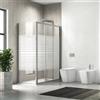 KAMALU Box doccia 70x100 altezza 180 cm apertura scorrimento KP3000S