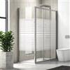 KAMALU Box doccia 80x130 altezza 180 cm apertura scorrimento KP3000S