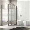 KAMALU Box doccia 90x140 altezza 180 cm apertura scorrimento KP3000S