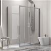 KAMALU Box doccia 180x80 doppio scorrevole altezza 180cm | KAM-KNF6000S
