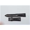 BREGUET Bracciale In Pelle 22MM Per Chiusura A Dente 18MM Nero Nuovo