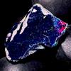 OPAL EMPIRE Opale Etiope Grezzo Nero Fire Naturale 10.50 Carati 22x17 mm