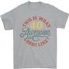 Gildan T-Shirt Da Uomo 40 Anni 40° Compleanno 100% Cotone
