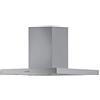 iperbriko Cappa aspirante in acciaio per cucina a isola schermo touch luce led 90x65cm