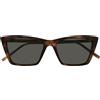Saint Laurent Occhiali da Sole SL 737 MICA THIN 003 Marrone/Grigio Chiaro Donna 54/16/145