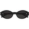 Saint Laurent Occhiali da Sole SL 567 001 Nero/Nero Unisex 51/20/140