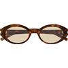 Saint Laurent Occhiali da Sole SL 567 008 Marrone/Marrone Unisex 51/20/140