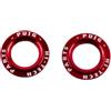 Puig 20025R Protettori Forcella-Forcellone protettore Lavorato in Nylon ad Alta Resistenza per Sospensione con Design Racing e Protezione Contro Gli impatti, Rosso