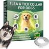 JOYAONE Collare Antiparassitario per Cani 65cm con Oli Essenziali di Citronella e Lavanda, Collare Antipulci Cane Naturale contro Pulci e Zecche, Adatto per Cani di Media e Grande Taglia