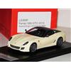 LOOKSMART FERRARI 599 GTO 2010 AVORIO / GRIGIO SILVERSTONE MATT LOOKSMART LS369F 1/43