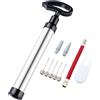 POXZSFX Pompa per Palline compatta ed efficiente per palloni gonfiabili. Pompa Manuale affidabile per gonfiaggio rapido. attività Sportive con palloni. Sport