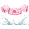 HeySplash Gilet da Nuoto per Bambini, Braccioli Galleggianti da Bambini con Peso 9-22/15-30 KG Cinghia Regolabile per Piccoli, Giubbotto Galleggiante Bracciali Nuoto con Fischio
