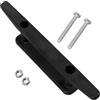 Housoutil Bitta per Barca in Metallo Pieghevole, Galloccia per Ancoraggio Kayak e Fissaggio Corda, Accessorio per Riporre Corda Canoa e Tende da Sole, Set Robusto