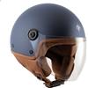 Tucano Urbano casco jet El'Jettin 6.0 Blu Scuro opaco