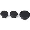 Kuuleyn Tappo portellone, tappi in gomma, tappo in gomma portellone, eliminazione portaruota di scorta, 3 pezzi tappo in gomma per portellone posteriore adatto per Jeep Wrangler JK 2007-2018 eliminazione port