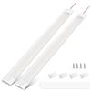 Bonlux Barra led 12v, Luci abitacolo led 12v auto, Striscia led Luminosa per Furgone Carvan Campervan Cucina con interruttore, 4000K 1200LM, 2 Pack