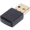 Zunate Adattatore USB WiFi 6 per PC Desktop, Adattatore di Rete Wireless Dual Band da 2,4/5 GHz da 600 Mbps, Plug and Play, per Wins 7/10/11