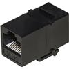 Link Adattatore Link passante 2X8 Poli RJ45 UTP non schermato CAT.6 con ganci per pannelli [LKCKF6]