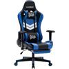 Yashi Sedia gaming Yashi Nero/blu [CY103]