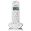 Brondi Telefono Cordless Brondi Lotus Big Display 50mem Sveglia ID Chiamate fino 5 portatili Bianco