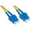 Link Cavo fibra ottica Link Monomodale Duplex Sc/Sc 9/125 OS2 3m Giallo [LKSCSC903]