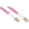 Link Cavo fibra ottica Link lc a lc multimode duplex OM4 50/125 0.5m [LKLCLC45005B [LKLCLC45005B]