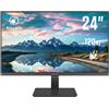 Atlantis Monitor Led 24" Atlantis Wide A05-HE24VF-VHM Full HD 1920x1080p 5ms classe D Nero [A05-HE24VF-VHM]